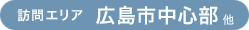 訪問エリア 広島市中心部 他